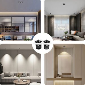 High Brightness Indoor Hotel Office Home Aluminum 7w 10w 15w 20w 30w COB Driver LED Grille Lights