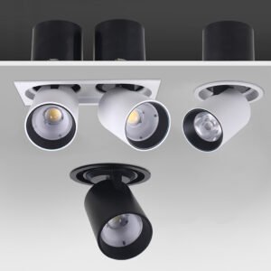 Wholesale Price Commercial 7W 10W 12W 15W 20W 24W 30W 48WAngle Adjustable Aluminum LED Track Light With Driver