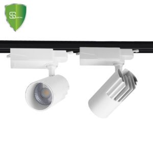 New Model Indoor Ceiling Black White 20W 30W Angle Adjustable Aluminum Isolated Driver LED Track Light