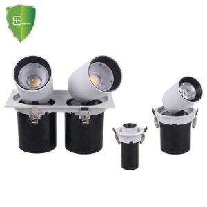 Wholesale Price Commercial 10W 15W 24W Angle Adjustable Aluminum LED Track Light With Driver