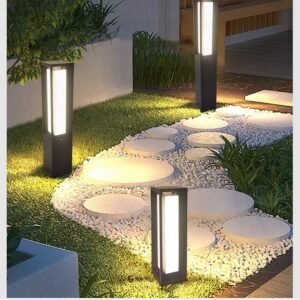 Adjustable Ground Stand Light – Elegant LED Design